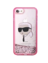 Hurtownia GSM - Etui Karl Lagerfeld KLHCI8LNKHCP Apple iPhone SE 2022/SE 2020/8/7 rózsaszín/pink hardcase Glitter Karl Head - KLD1449 - {ean13} - Hurt