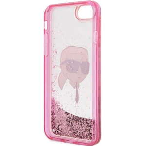 Hurtownia GSM - Etui Karl Lagerfeld KLHCI8LNKHCP Apple iPhone SE 2022/SE 2020/8/7 rózsaszín/pink hardcase Glitter Karl Head - KLD1449 - {ean13} - Hurt