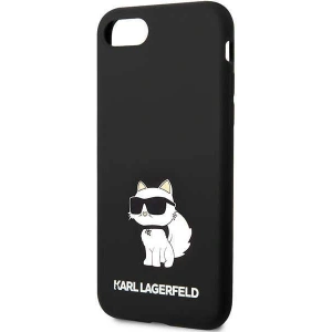 Hurtownia GSM - Case Karl Lagerfeld KLHCI8SNCHBCK Apple iPhone SE 2022/SE 2020/8/7 Hardcase schwarz/black Silicone Choupette - KLD1450 - {ean13} - Hurt