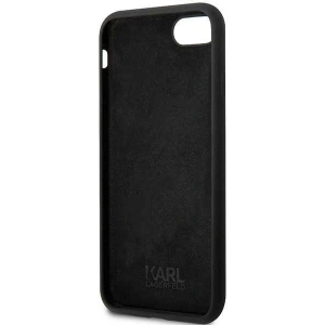 Hurtownia GSM - Case Karl Lagerfeld KLHCI8SNCHBCK Apple iPhone SE 2022/SE 2020/8/7 Hardcase schwarz/black Silicone Choupette - KLD1450 - {ean13} - Hurt