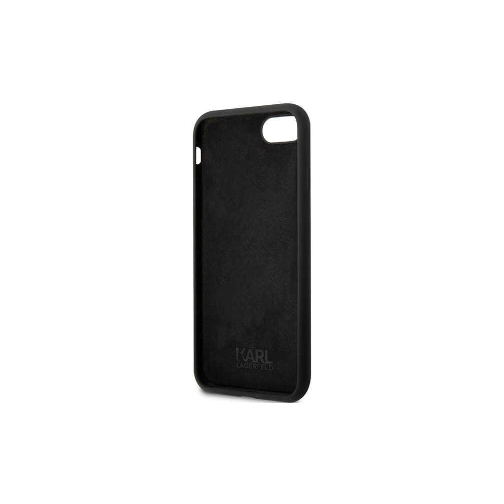 Hurtownia GSM - Case Karl Lagerfeld KLHCI8SNCHBCK Apple iPhone SE 2022/SE 2020/8/7 Hardcase schwarz/black Silicone Choupette - KLD1450 - {ean13} - Hurt
