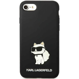 Hurtownia GSM - Case Karl Lagerfeld KLHCI8SNCHBCK Apple iPhone SE 2022/SE 2020/8/7 Hardcase schwarz/black Silicone Choupette - KLD1450 - {ean13} - Hurt