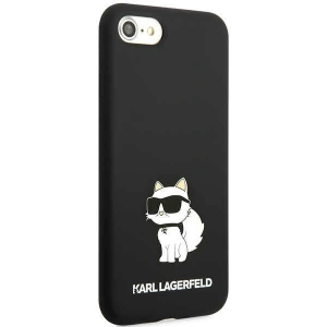 Hurtownia GSM - Case Karl Lagerfeld KLHCI8SNCHBCK Apple iPhone SE 2022/SE 2020/8/7 Hardcase schwarz/black Silicone Choupette - KLD1450 - {ean13} - Hurt
