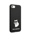 Hurtownia GSM - Case Karl Lagerfeld KLHCI8SNCHBCK Apple iPhone SE 2022/SE 2020/8/7 Hardcase schwarz/black Silicone Choupette - KLD1450 - {ean13} - Hurt
