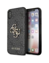 Hurtownia GSM - Case Guess GUHCPX4GMGGR Apple iPhone XS/X grau/grau Hartschale 4G Big Metal Logo - GUE2394 - {ean13} - Hurt