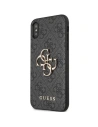 Hurtownia GSM - Case Guess GUHCPX4GMGGR Apple iPhone XS/X grau/grau Hartschale 4G Big Metal Logo - GUE2394 - {ean13} - Hurt
