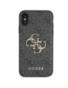 Hurtownia GSM - Case Guess GUHCPX4GMGGR Apple iPhone XS/X grau/grau Hartschale 4G Big Metal Logo - GUE2394 - {ean13} - Hurt