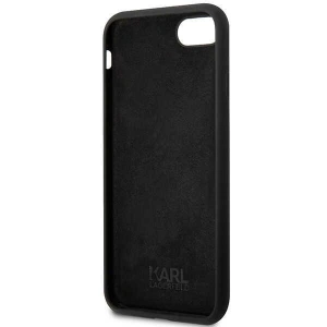 Hurtownia GSM - Case Karl Lagerfeld KLHCI8SNIKBCK Apple iPhone SE 2022/SE 2020/8/7 Hardcase schwarz/black Silicone Ikonik - KLD1451 - {ean13} - Hurt