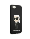Hurtownia GSM - Case Karl Lagerfeld KLHCI8SNIKBCK Apple iPhone SE 2022/SE 2020/8/7 Hardcase schwarz/black Silicone Ikonik - KLD1451 - {ean13} - Hurt