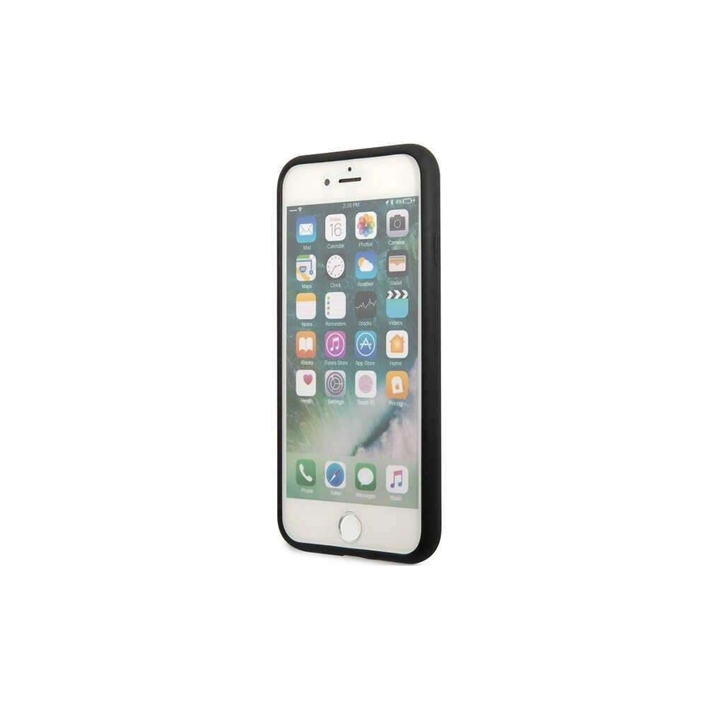 Hurtownia GSM - Case Karl Lagerfeld KLHCI8SNIKBCK Apple iPhone SE 2022/SE 2020/8/7 Hardcase schwarz/black Silicone Ikonik - KLD1451 - {ean13} - Hurt