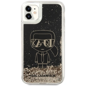Wholesale Karl Lagerfeld KLHCN61LGGKBK Apple iPhone 11/XR black hardcase Liquid Glitter Gatsby - KLD1452 - {ean13} - Hurt