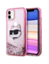Etui Karl Lagerfeld KLHCN61LNCHCP Apple iPhone 11/XR roz/pink hardcase Glitter Choupette Head