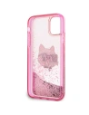 Wholesale Karl Lagerfeld KLHCN61LNCHCP Apple iPhone 11/XR pink hardcase Glitter Choupette Head - KLD1453 - {ean13} - Hurt