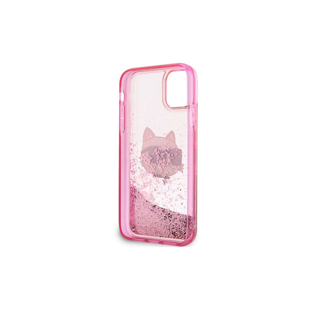 Hurtownia GSM - Etui Karl Lagerfeld KLHCN61LNCHCP Apple iPhone 11/XR roz/pink hardcase Glitter Choupette Head - KLD1453 - {ean13} - Hurt