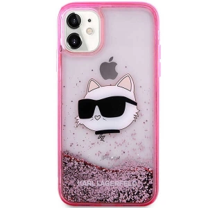 Wholesale Karl Lagerfeld KLHCN61LNCHCP Apple iPhone 11/XR pink hardcase Glitter Choupette Head - KLD1453 - {ean13} - Hurt