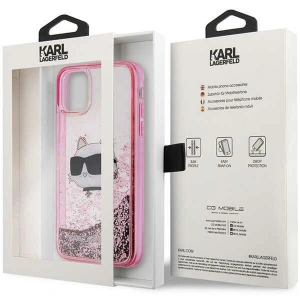 Hurtownia GSM - Etui Karl Lagerfeld KLHCN61LNCHCP Apple iPhone 11/XR rózsaszín/pink keménytok Glitter Choupette Head - KLD1453 - {ean13} - Hurt