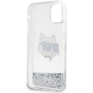 Hurtownia GSM - Etui Karl Lagerfeld KLHCN61LNCHCS Apple iPhone 11/XR argintiu/silver hardcase Glitter Choupette Head - KLD1454 - {ean13} - Hurt