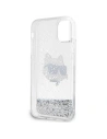 Hurtownia GSM - Etui Karl Lagerfeld KLHCN61LNCHCS Apple iPhone 11/XR argintiu/silver hardcase Glitter Choupette Head - KLD1454 - {ean13} - Hurt