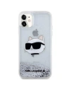 Hurtownia GSM - Etui Karl Lagerfeld KLHCN61LNCHCS Apple iPhone 11/XR argintiu/silver hardcase Glitter Choupette Head - KLD1454 - {ean13} - Hurt