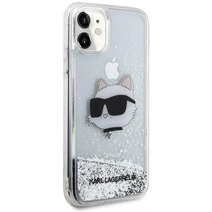 Hurtownia GSM - Etui Karl Lagerfeld KLHCN61LNCHCS Apple iPhone 11/XR argintiu/silver hardcase Glitter Choupette Head - KLD1454 - {ean13} - Hurt