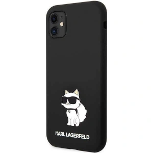 Wholesale Karl Lagerfeld KLHCN61SNCHBCK Apple iPhone 11/XR hardcase black Silicone Choupette - KLD1455 - {ean13} - Hurt
