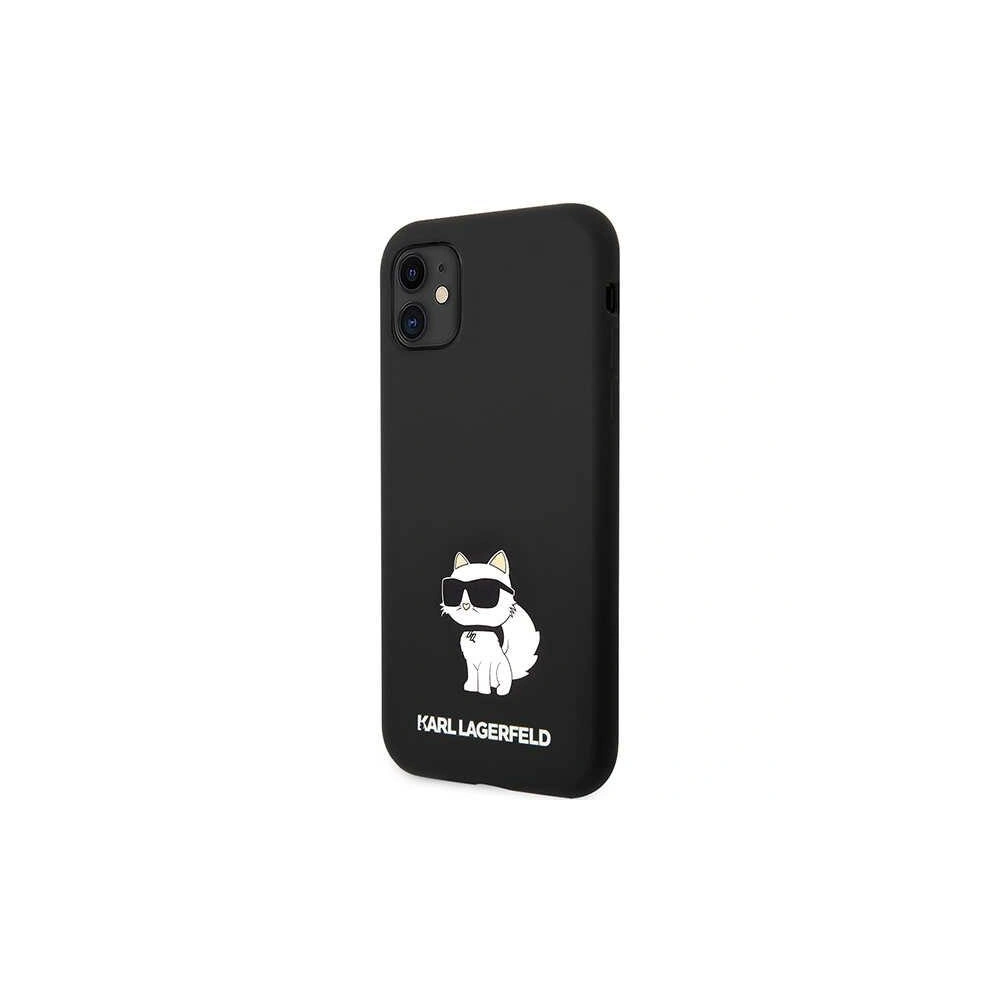 Wholesale Karl Lagerfeld KLHCN61SNCHBCK Apple iPhone 11/XR hardcase black Silicone Choupette - KLD1455 - {ean13} - Hurt