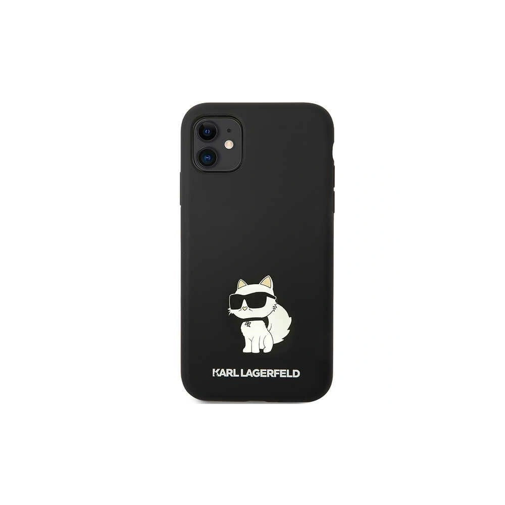 Wholesale Karl Lagerfeld KLHCN61SNCHBCK Apple iPhone 11/XR hardcase black Silicone Choupette - KLD1455 - {ean13} - Hurt