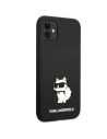 Wholesale Karl Lagerfeld KLHCN61SNCHBCK Apple iPhone 11/XR hardcase black Silicone Choupette - KLD1455 - {ean13} - Hurt