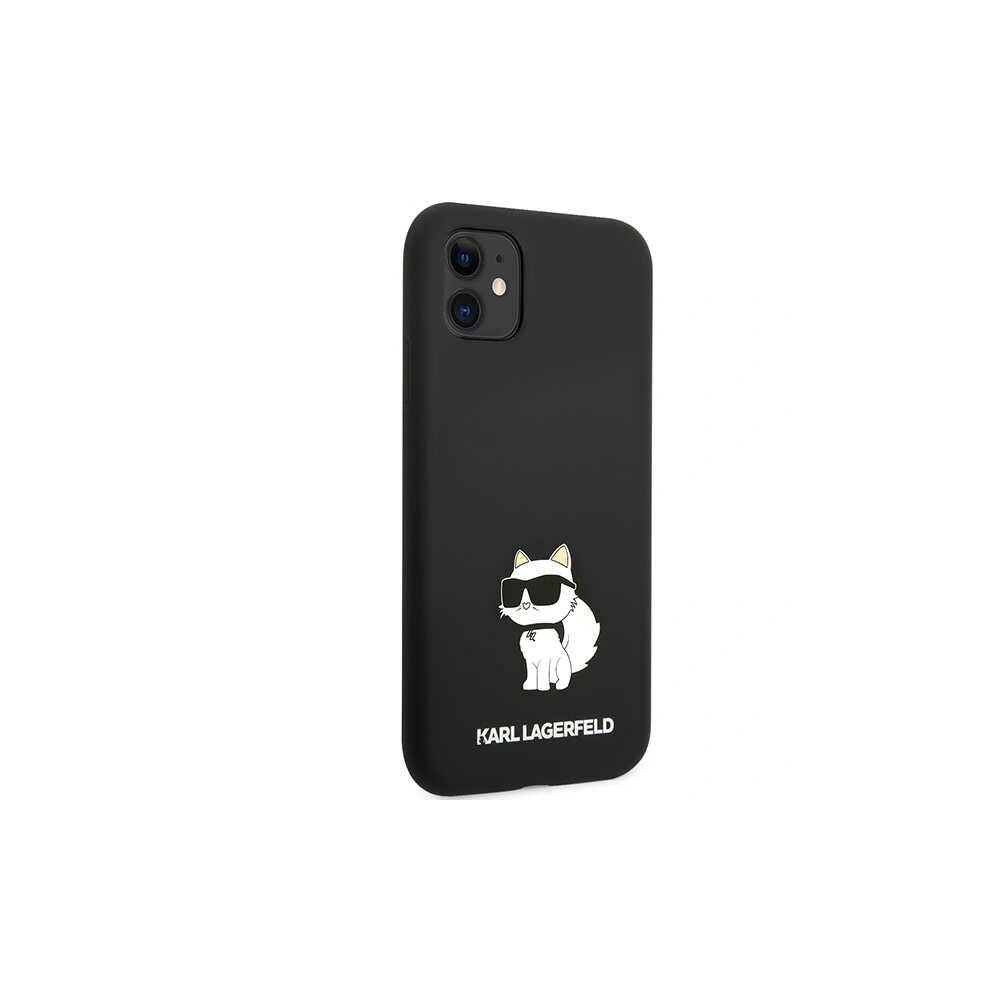 Wholesale Karl Lagerfeld KLHCN61SNCHBCK Apple iPhone 11/XR hardcase black Silicone Choupette - KLD1455 - {ean13} - Hurt