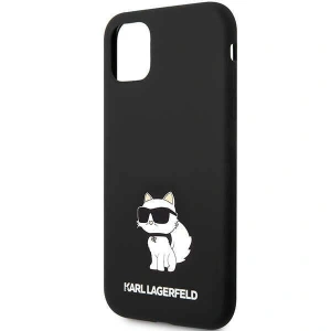 Wholesale Karl Lagerfeld KLHCN61SNCHBCK Apple iPhone 11/XR hardcase black Silicone Choupette - KLD1455 - {ean13} - Hurt