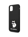 Wholesale Karl Lagerfeld KLHCN61SNCHBCK Apple iPhone 11/XR hardcase black Silicone Choupette - KLD1455 - {ean13} - Hurt