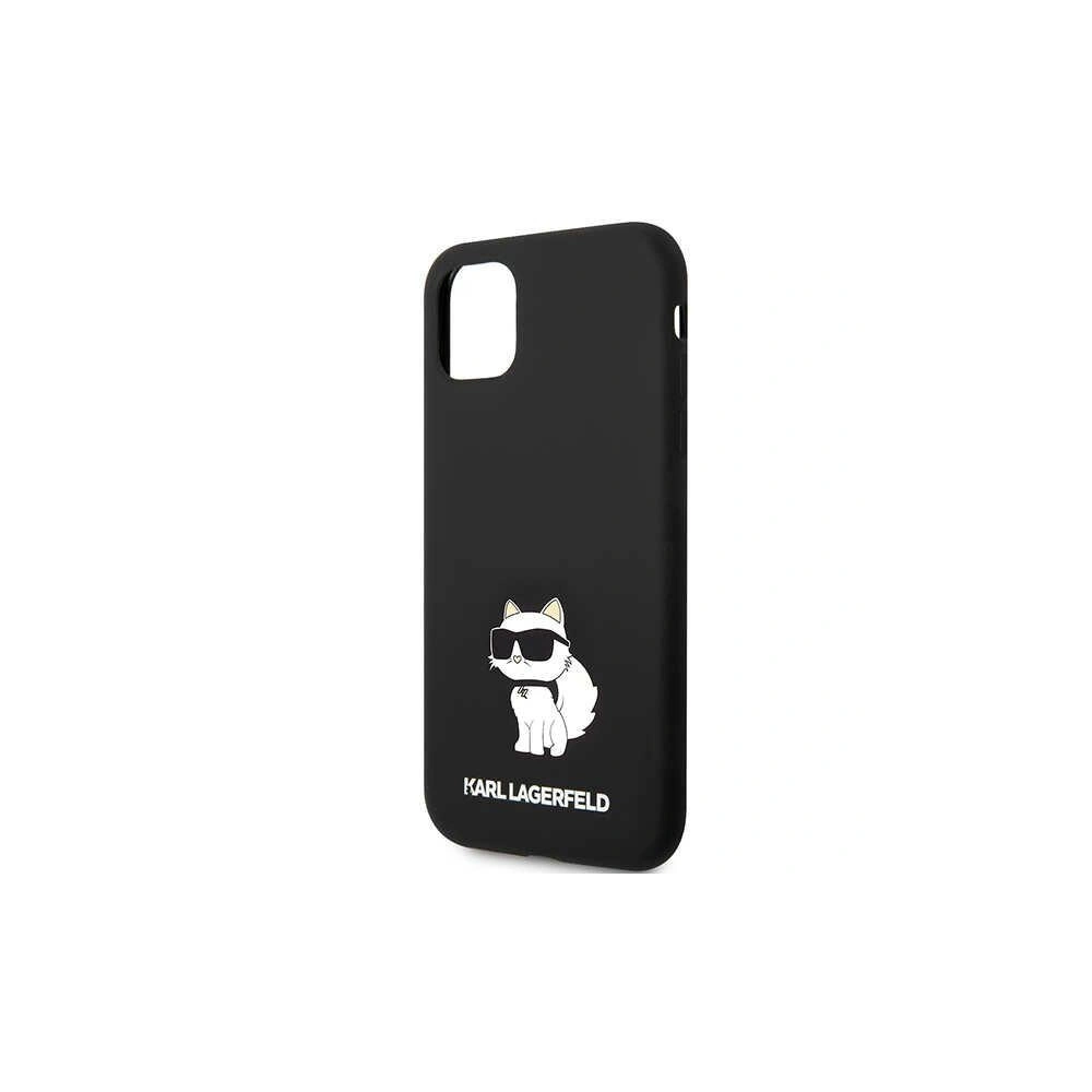 Wholesale Karl Lagerfeld KLHCN61SNCHBCK Apple iPhone 11/XR hardcase black Silicone Choupette - KLD1455 - {ean13} - Hurt