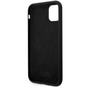 Hurtownia GSM - Etui Karl Lagerfeld KLHCN61SNCHBCK Apple iPhone 11/XR keménytok fekete/szilikon Choupette - KLD1455 - {ean13} - Hurt