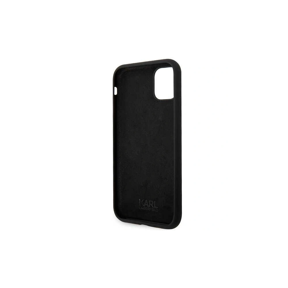 Wholesale Karl Lagerfeld KLHCN61SNCHBCK Apple iPhone 11/XR hardcase black Silicone Choupette - KLD1455 - {ean13} - Hurt