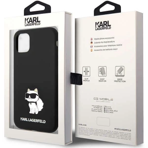 Wholesale Karl Lagerfeld KLHCN61SNCHBCK Apple iPhone 11/XR hardcase black Silicone Choupette - KLD1455 - {ean13} - Hurt