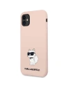 Hurtownia GSM - Etui Karl Lagerfeld KLHCN61SNCHBCP Apple iPhone 11/XR hardcase roz/pink Silicone Choupette - KLD1456 - {ean13} - Hurt