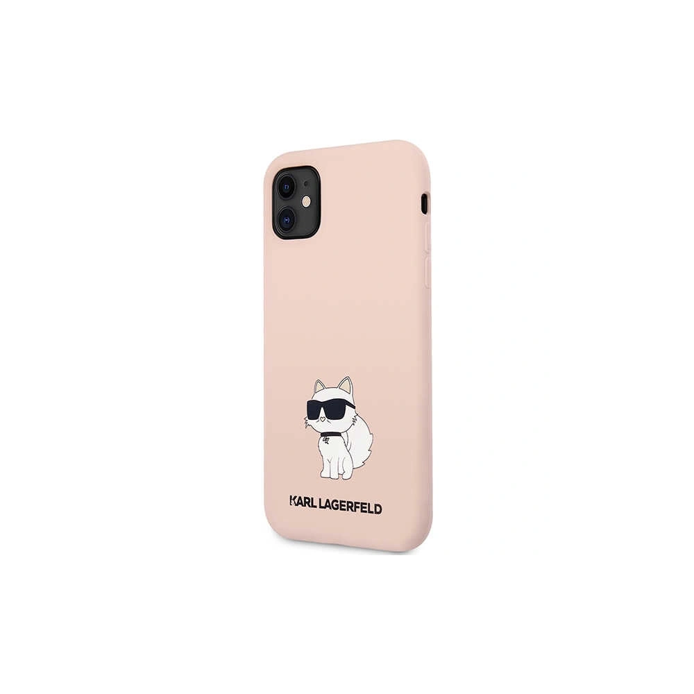 Hurtownia GSM - Etui Karl Lagerfeld KLHCN61SNCHBCP Apple iPhone 11/XR hardcase roz/pink Silicone Choupette - KLD1456 - {ean13} - Hurt