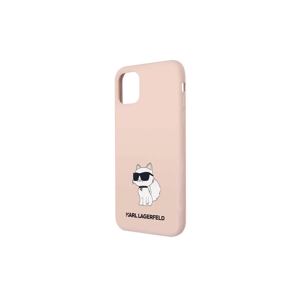 Hurtownia GSM - Etui Karl Lagerfeld KLHCN61SNCHBCP Apple iPhone 11/XR hardcase roz/pink Silicone Choupette - KLD1456 - {ean13} - Hurt