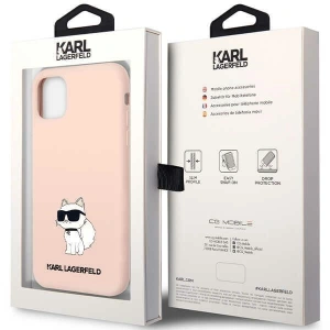Wholesale Karl Lagerfeld KLHCN61SNCHBCP Apple iPhone 11/XR hardcase pink Silicone Choupette - KLD1456 - {ean13} - Hurt