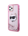 Hurtownia GSM - Etui Karl Lagerfeld KLHCP12MLNCHCP Apple iPhone 12/12 Pro růžový/pink hardcase Glitter Choupette Head - KLD1457 - {ean13} - Hurt