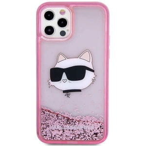 Hurtownia GSM - Etui Karl Lagerfeld KLHCP12MLNCHCP Apple iPhone 12/12 Pro růžový/pink hardcase Glitter Choupette Head - KLD1457 - {ean13} - Hurt