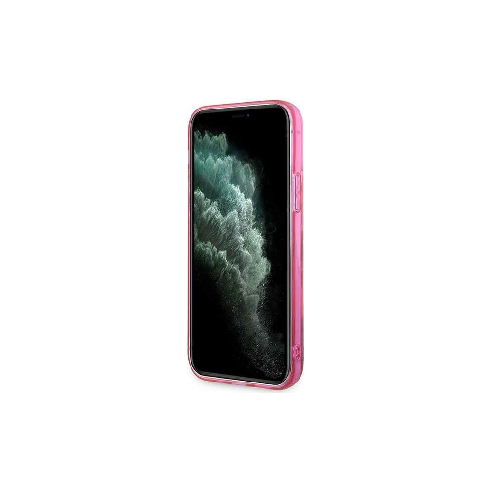 Hurtownia GSM - Etui Karl Lagerfeld KLHCP12MLNCHCP Apple iPhone 12/12 Pro růžový/pink hardcase Glitter Choupette Head - KLD1457 - {ean13} - Hurt