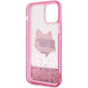 Hurtownia GSM - Etui Karl Lagerfeld KLHCP12MLNCHCP Apple iPhone 12/12 Pro roz/pink hardcase Glitter Choupette Head - KLD1457 - {ean13} - Hurt
