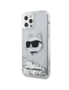 Hurtownia GSM - Etui Karl Lagerfeld KLHCP12MLNCHCS Apple iPhone 12/12 Pro srebrny/silver hardcase Glitter Choupette Head - KLD1458 - {ean13} - Hurt