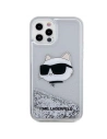 Hurtownia GSM - Etui Karl Lagerfeld KLHCP12MLNCHCS Apple iPhone 12/12 Pro srebrny/silver hardcase Glitter Choupette Head - KLD1458 - {ean13} - Hurt