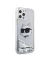 Hurtownia GSM - Etui Karl Lagerfeld KLHCP12MLNCHCS Apple iPhone 12/12 Pro argintiu/silver hardcase Glitter Choupette Head - KLD1458 - {ean13} - Hurt