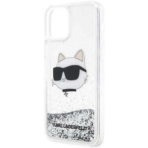 Hurtownia GSM - Etui Karl Lagerfeld KLHCP12MLNCHCS Apple iPhone 12/12 Pro stříbrný/silver hardcase Glitter Choupette Head - KLD1458 - {ean13} - Hurt