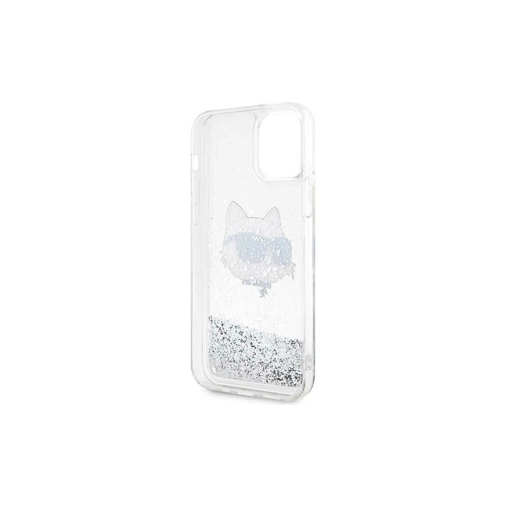 Hurtownia GSM - Etui Karl Lagerfeld KLHCP12MLNCHCS Apple iPhone 12/12 Pro argintiu/silver hardcase Glitter Choupette Head - KLD1458 - {ean13} - Hurt