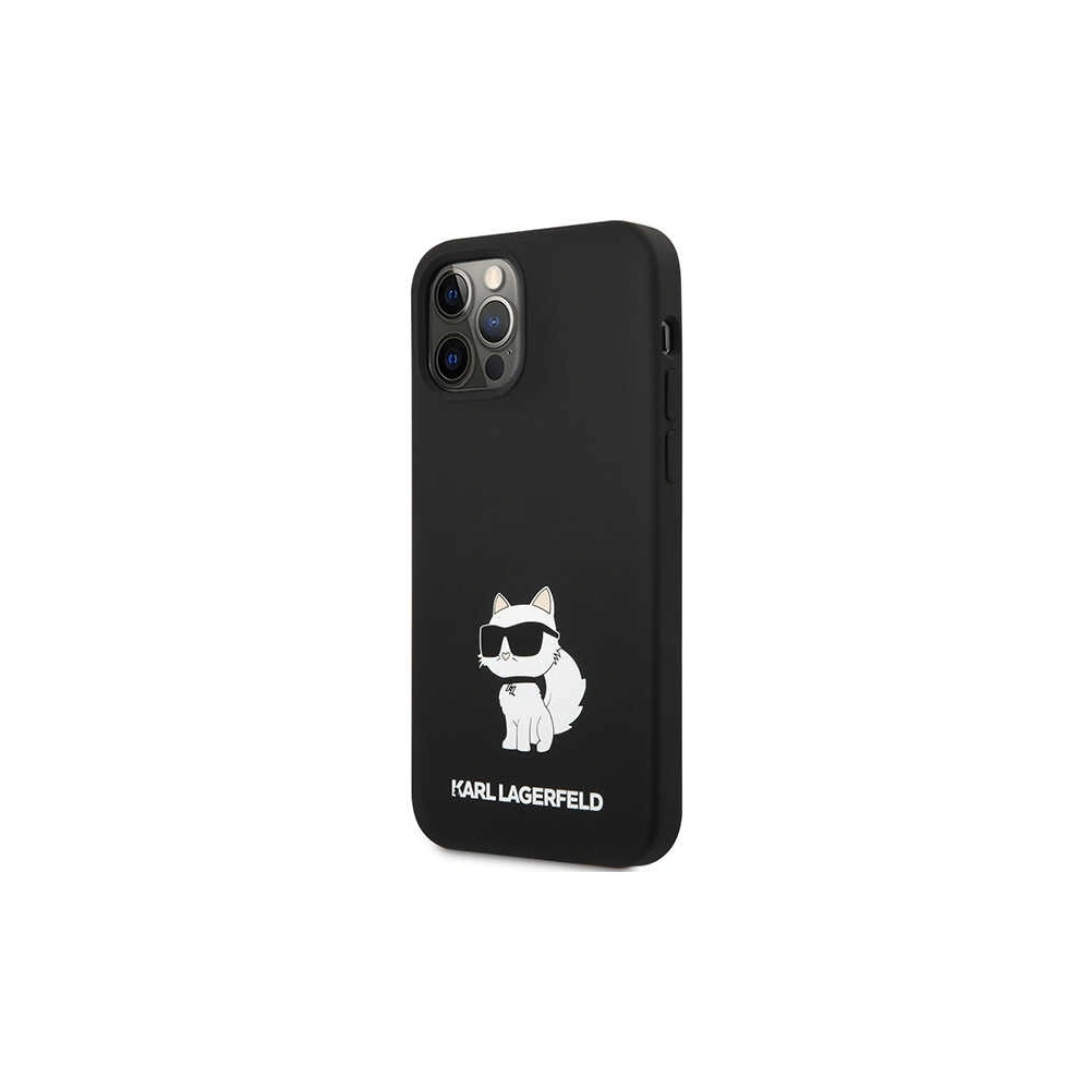 Hurtownia GSM - Case Karl Lagerfeld KLHCP12MSNCHBCK Apple iPhone 12/12 Pro Hardcase schwarz/black Silikon Choupette - KLD1459 - {ean13} - Hurt