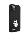 Hurtownia GSM - Case Karl Lagerfeld KLHCP12MSNCHBCK Apple iPhone 12/12 Pro Hardcase schwarz/black Silikon Choupette - KLD1459 - {ean13} - Hurt